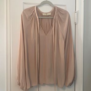 Ramy Brook Paris Long Sleeve, Size L, Blush color